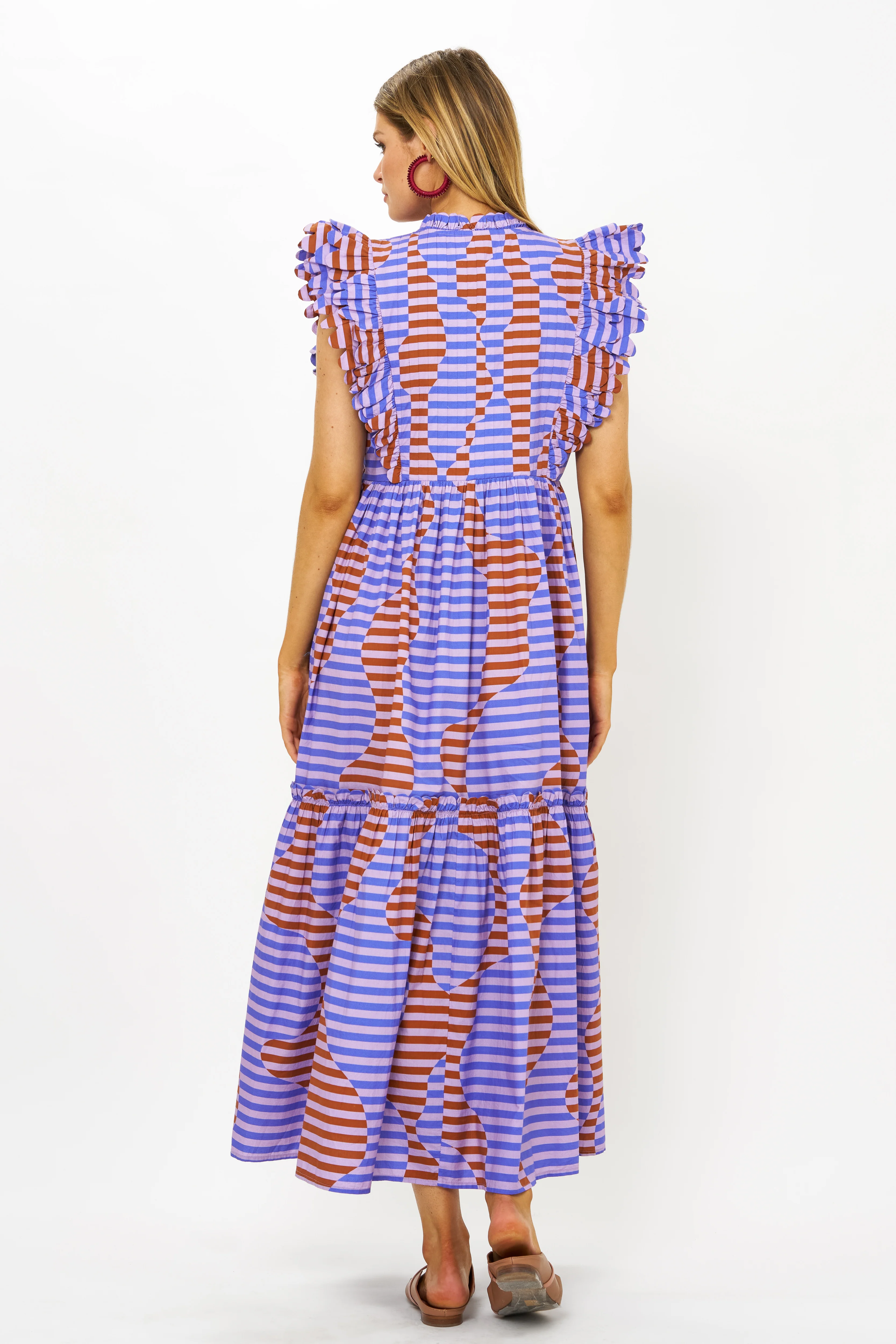 Scallop Pintuck Maxi- Haring Peri - Image 3