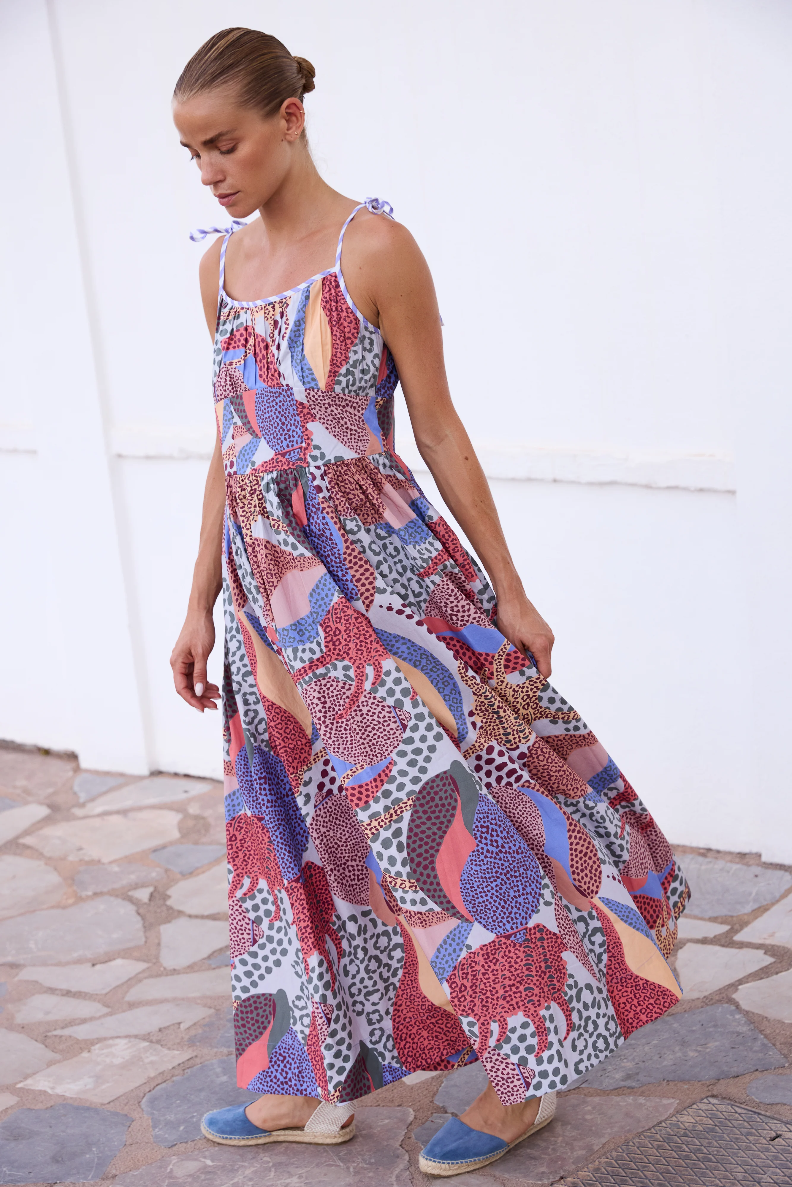 Scarlett Dress- Nautilus Coral - Image 10