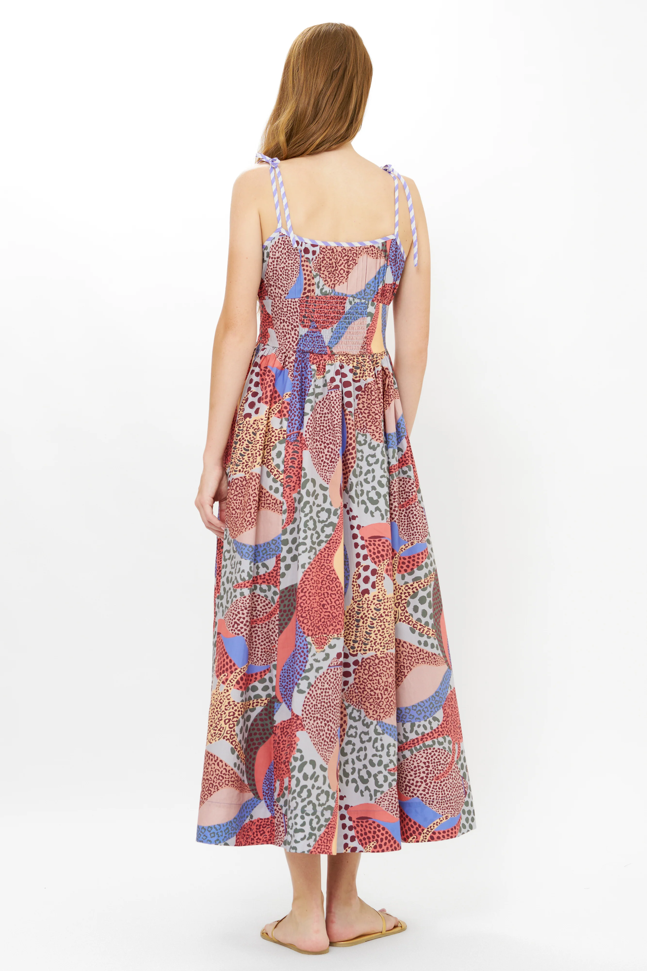Scarlett Dress- Nautilus Coral - Image 8